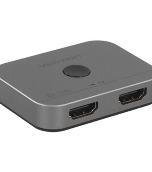 Переключатель - разветвитель Vention HDMI v2.1 двунаправленный 2x1/1x2