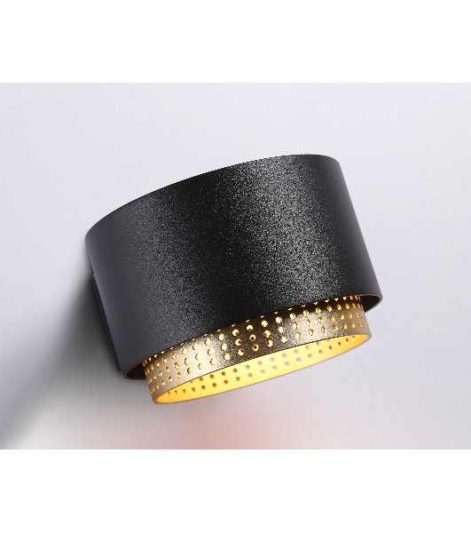 Светильник Ambrella light TN71299 BK/GD черный/золото GX53 max 12W 95*62*120