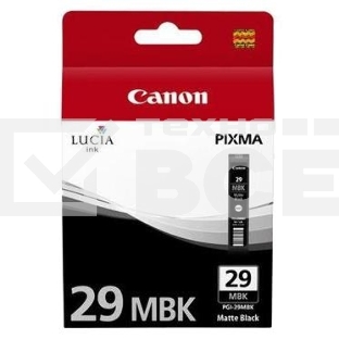 Картридж струйный Canon PGI-29MBK (4868B001) черный (36 мл) для Canon Pixma Pro 1