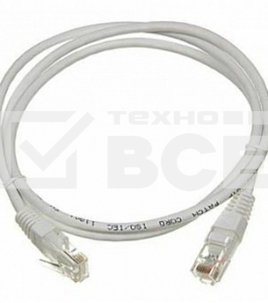 Кабель Патч-корд Lanmaster UTP LAN-PC45/U5E-0.5-GY вилка RJ-45-вилка RJ-45 кат.5е 0.5м серый LSZH