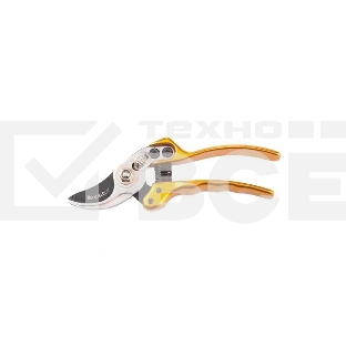 Секатор PALISAD 60529усиленный 170мм прямой рез металлические рукоятки luxe