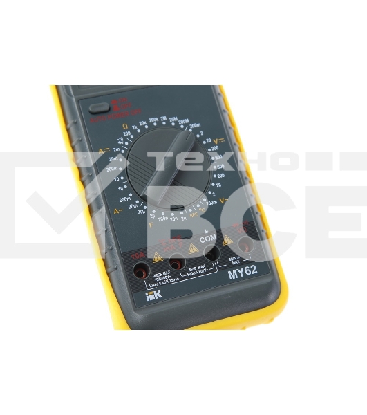 Мультиметр цифровой Professional MY62I ИЭК TMD-5S-062