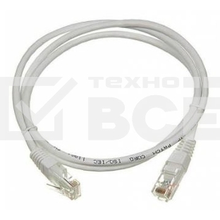 Патч-корд LANMASTER LSZH FTP кат.6, 3.0 м, серый