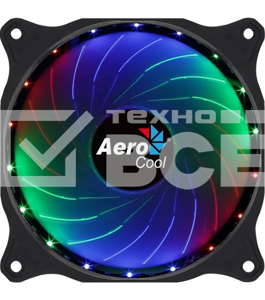 Вентилятор Aerocool / Formula Cosmo 12 черный, 120 мм, 1000 об/мин, 23.9 дБ, 4 pin