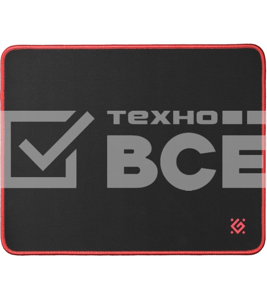 Игровой коврик DefenderBlack M 360x270x3 мм, ткань+резина