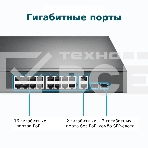 Коммутатор TP-Link TL-SG1218MP 18-портовый гигабитный коммутатор с 16 портами PoE+ SMB, фото4