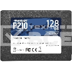 Накопитель SSD Patriot P210, 128GB, SATA III, 2.5