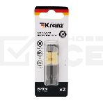 Бита для шуруповерта KRANZ Torx T40х50 мм (2 шт./уп.), фото 1