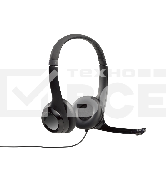 Гарнитура Logitech Headset Logitech H390 USB черный