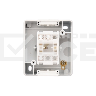 Переключатель проходной INDUSTRIAL IP54, о/у, белый KRANZ KR-78-0836