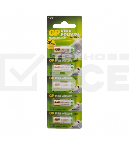 Батарея GP Super Alkaline 23AF MN21 (5шт)