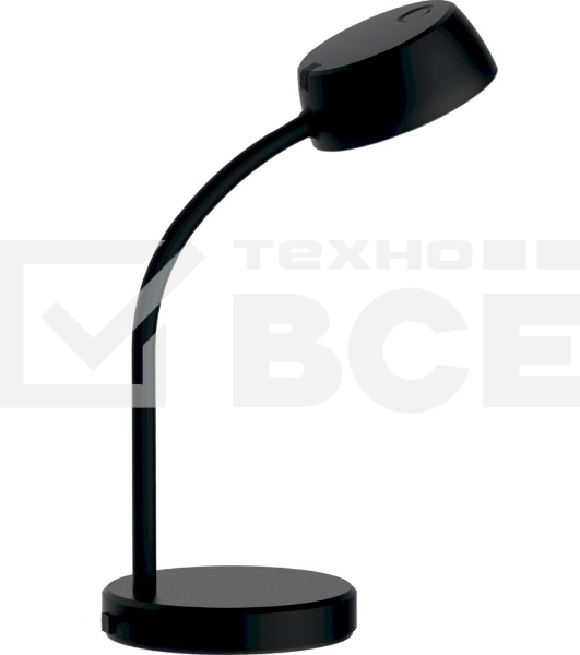 Светильник настольный Qplus модель GTL601 8W 600lm 4000K 170-265V черный диммируемый LED 1/8