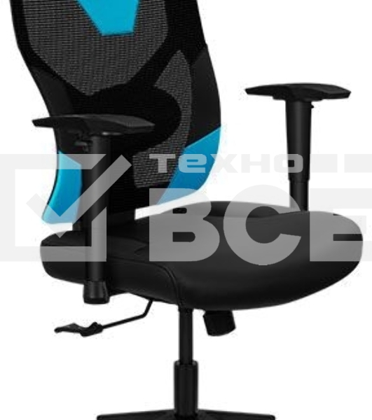 Кресло Aerocool GUARDIAN Ice Blue (<150кг, эргономичное, сетчатый материал, 2D подлокотник)
