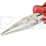 Длинногубцы MATRIX NICKEL, 160 мм, прямые никелированные, двухкомпонентные рукоятки 17164, фото2