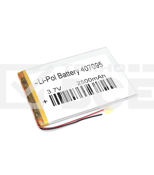 Аккумулятор Li-Pol (батарея) 4*70*95мм 2pin 3.7V/2500mAh