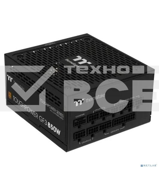 Блок питания Thermaltake Toughpower GF3 850W (PS-TPD-0850FNFAGE-4), 850Вт, 80 PLUS Gold, 135мм, модульный, черный