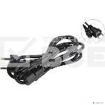 Кабель питания ExeGate Power PC-1,8P (Евровилка Schuko->С13) VDE-250V-3*0.75-CU, 10A, черный, 1.8м, фото2