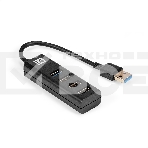 Хаб USB (концентратор) 4-в-1 ExeGate DUB-3213 (кабель-адаптер USB2.0 --> 3xUSB2.0, 1xUSB3.0, Plug&Play, черный), фото5