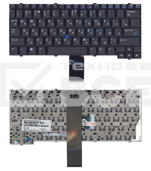 Клавиатура для ноутбука HP Compaq NC4000 NC4010 черная