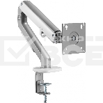 Кронштейн для мониторов Ultramounts UM734SIL серый/серебристый 17'-27' макс.7кг крепление к столешнице поворот и наклон, фото14