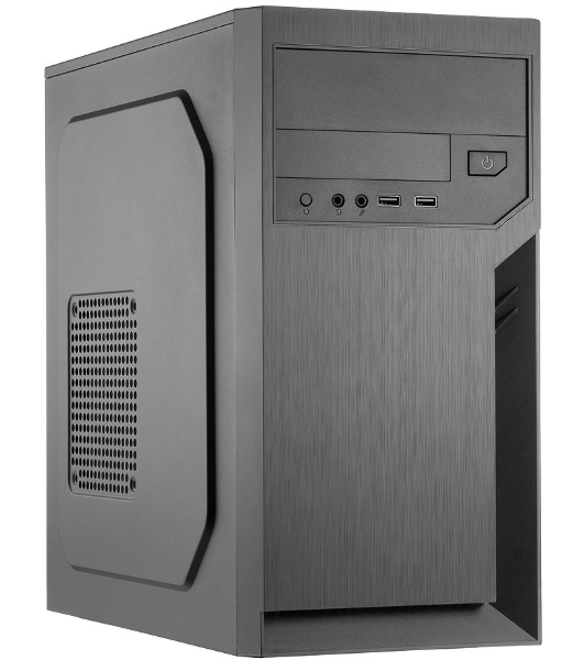 Компьютерный корпус без блока питания Case Foxline FL-702, mATX, 1x5.25EXT, 1x3.5EXT, 2x3.5INT, 2xUSB2.0, HDA, w/o FAN, w/o PSU