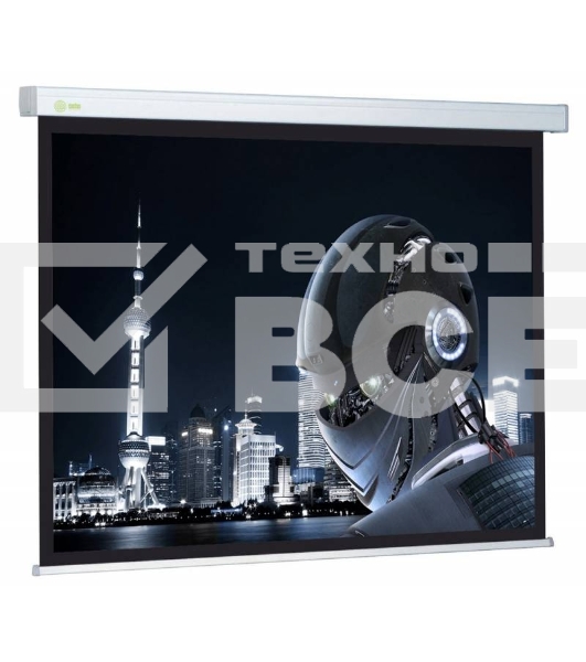 Экран Cactus 127x127см Wallscreen CS-PSW-127X127 1:1 настенно-потолочный рулонный белый