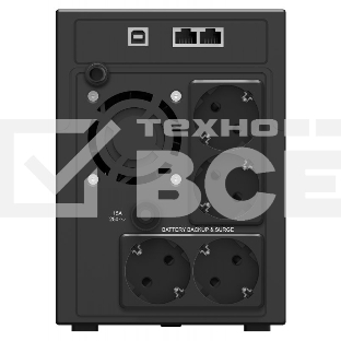 Источник бесперебойного питания Ippon Smart Power Pro II Euro 2200 1200Вт 2200ВА черный