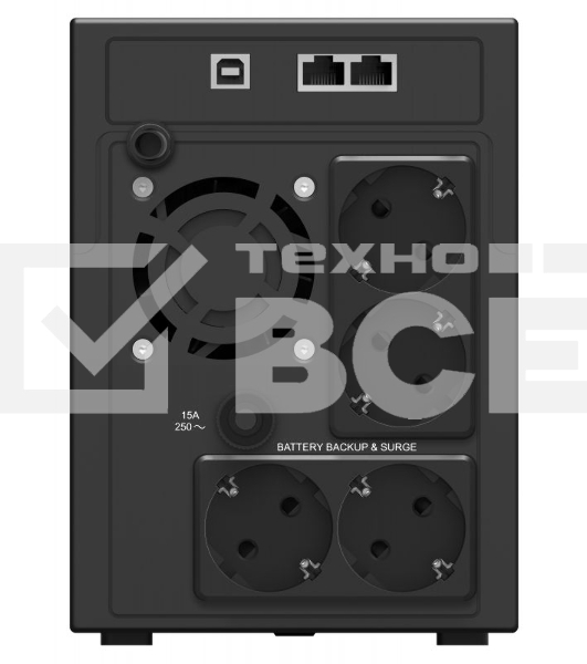 Источник бесперебойного питания Ippon Smart Power Pro II Euro 2200 1200Вт 2200ВА черный