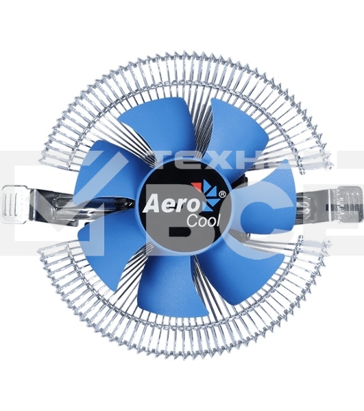 Кулер для процессора AeroCool / Formula Verkho I серебристый, 80 мм, алюминий, 2500 об/мин, 29.7 дБ, 4 pin, 90 Вт, 45 мм