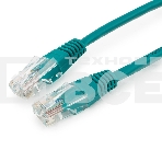 Патч-корд UTP Cablexpert кат.5e 0.25м, литой, многожильный (зелёный), фото5