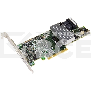 Контроллер MegaRAID SAS 9361-8i SGL (8-Port Int, 12Gb/s SATA+SAS, PCIe 3.0, 1GB DDRIII, MegaRAID SAS 9361-8i, Quick Installation Guide, LP Bracket)