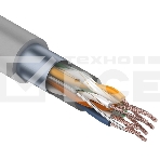 Кабель витая пара Rexant FTP 4PR 24AWG, CAT5e STRANDED (бухта 305 м), фото 1