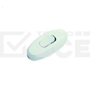 Переключатель на шнур бел. Makel 10014