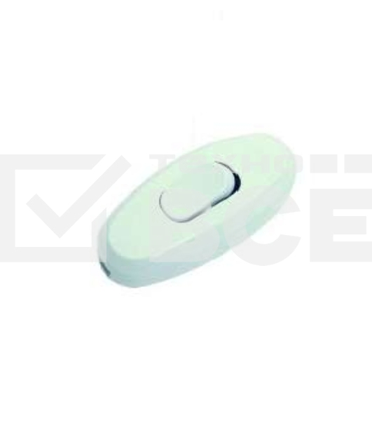 Переключатель на шнур бел. Makel 10014