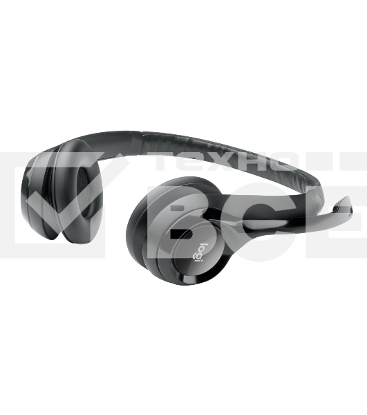 Гарнитура Logitech Headset Logitech H390 USB черный