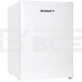 Холодильник Kraft BC(W)-75 белый двухкамерный 66/6л морозилка сверху