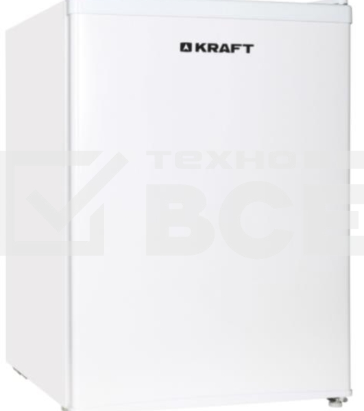 Холодильник Kraft BC(W)-75 белый двухкамерный 66/6л морозилка сверху