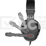 Гарнитура GAMING CUJO BLACK/RED 64505 Defender, фото5