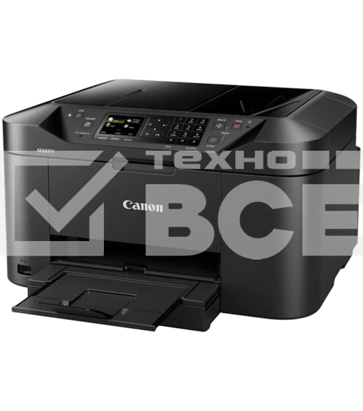 МФУ струйный Canon MAXIFY MB2140 (0959C007), А4, цветная, печ. 19 стр/мин. (ч/б) 13 стр/мин. (цветн.), скан. до 18 стр/мин. (ч/б) 15 стр/мин (цветн), 600 x 1200 dpi (принтер), 1200x1200dpi (сканер), USB, Wi-Fi