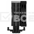 Кулер для процессора DEEPCOOL AK400 ZERO DARK черный, 120 мм, алюминий/медь, 1850 об/мин, 29 дБ, 4 pin, 220 Вт, 155 мм, фото4