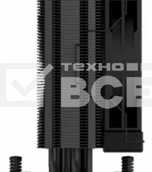 Кулер для процессора DEEPCOOL AK400 ZERO DARK черный, 120 мм, алюминий/медь, 1850 об/мин, 29 дБ, 4 pin, 220 Вт, 155 мм