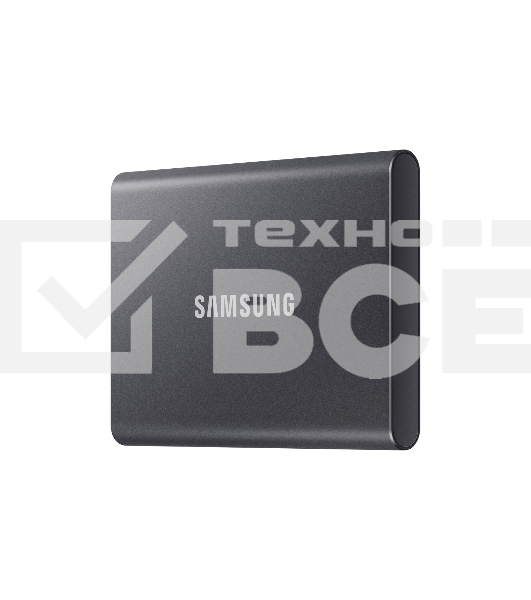 Накопитель SSD Samsung External T7 MU-PC1T0T/WW, 1ТБ, USB 3.2, черный