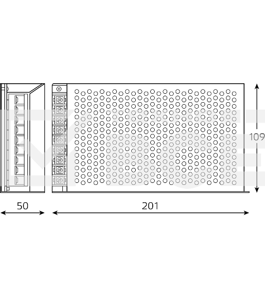 Блок питания Basic 12V 250W IP20 1/36
