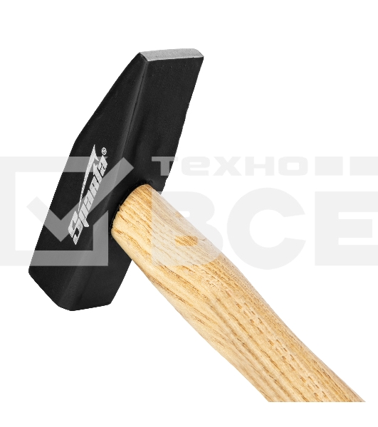 Молоток слесарный Sparta 800 г, квадратный боек, деревянная рукоятка