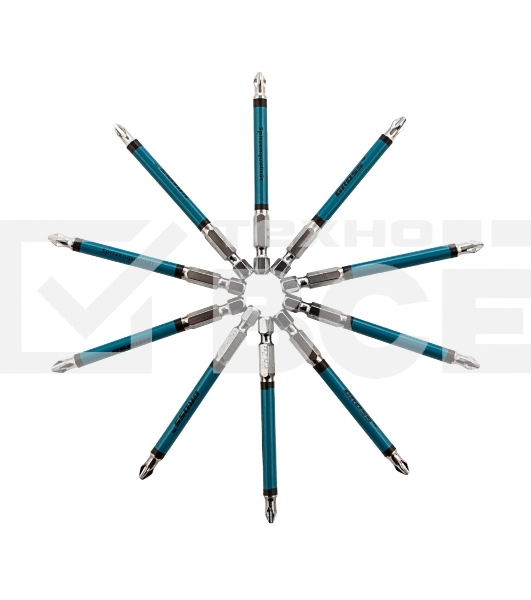 Набор бит Ph2x90, сталь S2, 10шт GROSS 11263