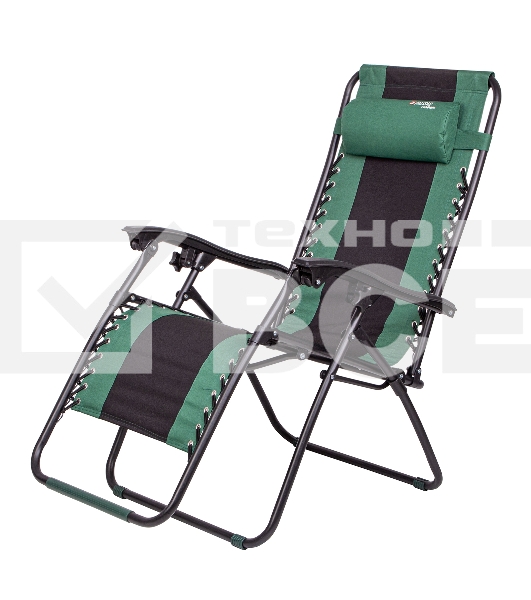 Кресло-шезлонг складное, многопозиционное 160х63,5х109 cм, Camping  Palisad