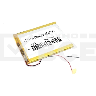 Аккумулятор Li-Pol (батарея) 4*80*95мм 2pin 3.7V/3900mAh
