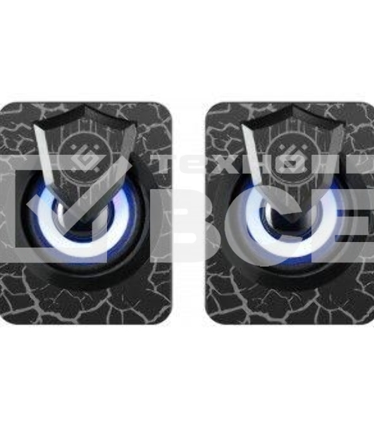 Акустическая 2.0 система Defender Onyx 6Вт, подсветка, питание от USB
