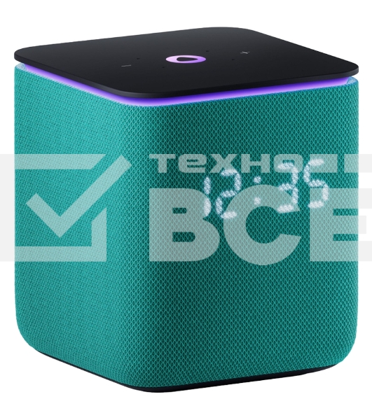 Умная колонка Яндекс Станция Миди, ZigBee, 24Вт, с голосовым ассистентом Алиса на YaGPT, изумрудный