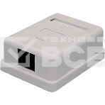 Розетка Suprlan 10-0355-1, RJ45 1 кат.6 UTP, фото3